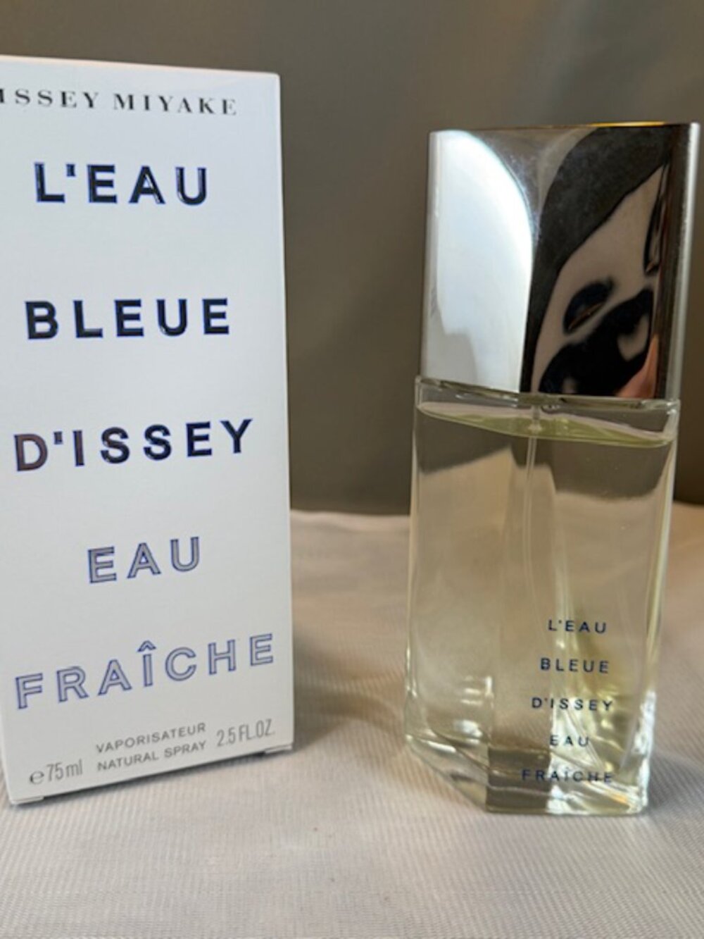 Issey Miyake L'eau Blue D'issey Eau Fraiche ETD Unisex 2.5oz New Open Box $80